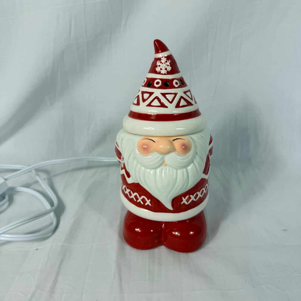 Scentsy Be Jolly Santa Claus Electric Wax Warmer Holiday Christmas Decor